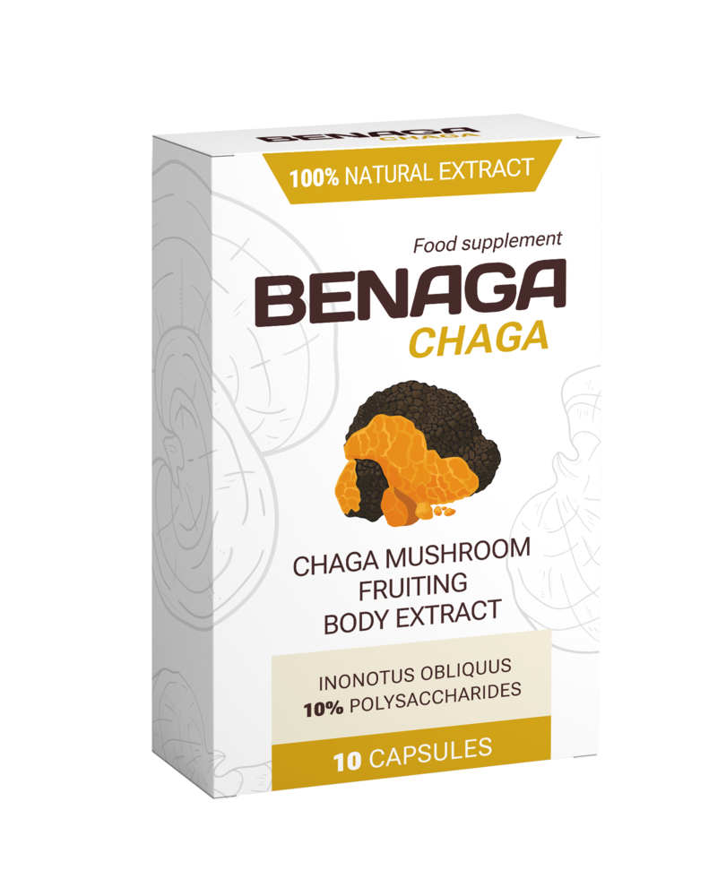Benaga Chaga - Integratore Naturale per il Benessere Cardiovascolare